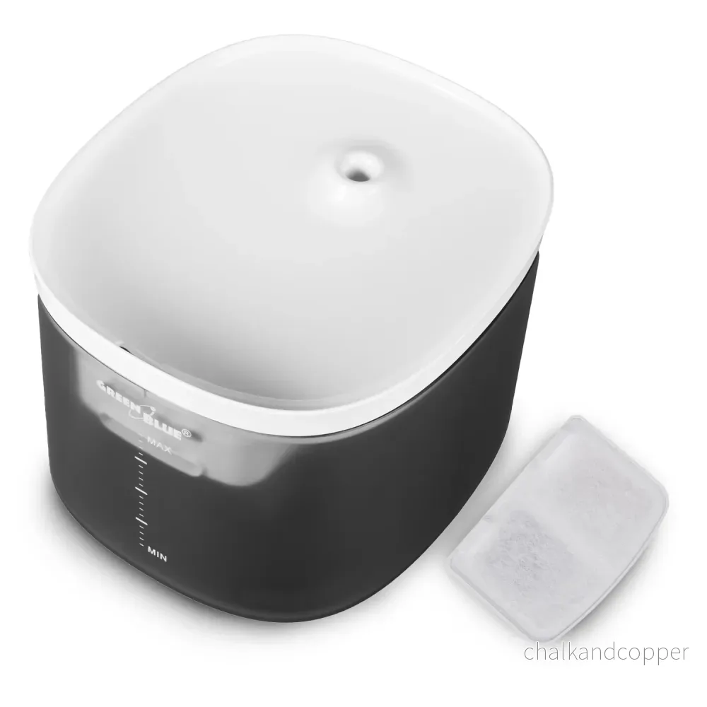 GreenBlue automatisk vattendispenser / husdjursdryckare, 3L, USB 5V1A, GB392 + 6 reservfilter GB394 - Bild 3