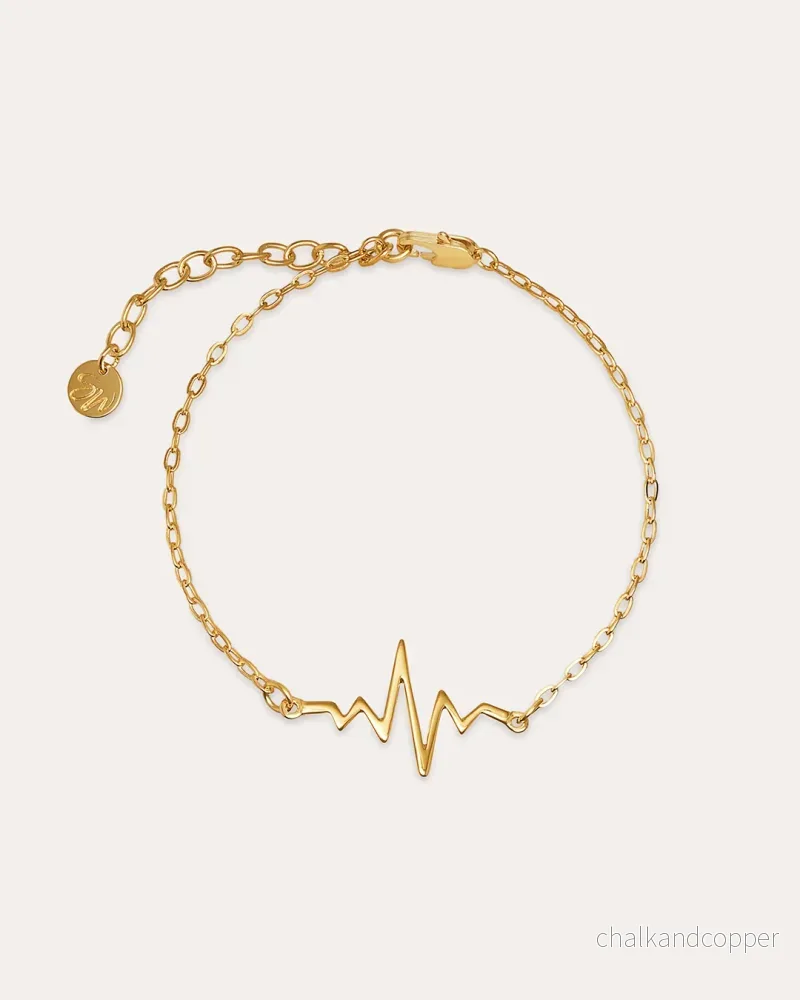 Heartbeat – Guldarmband Heartbeat – Guldarmband