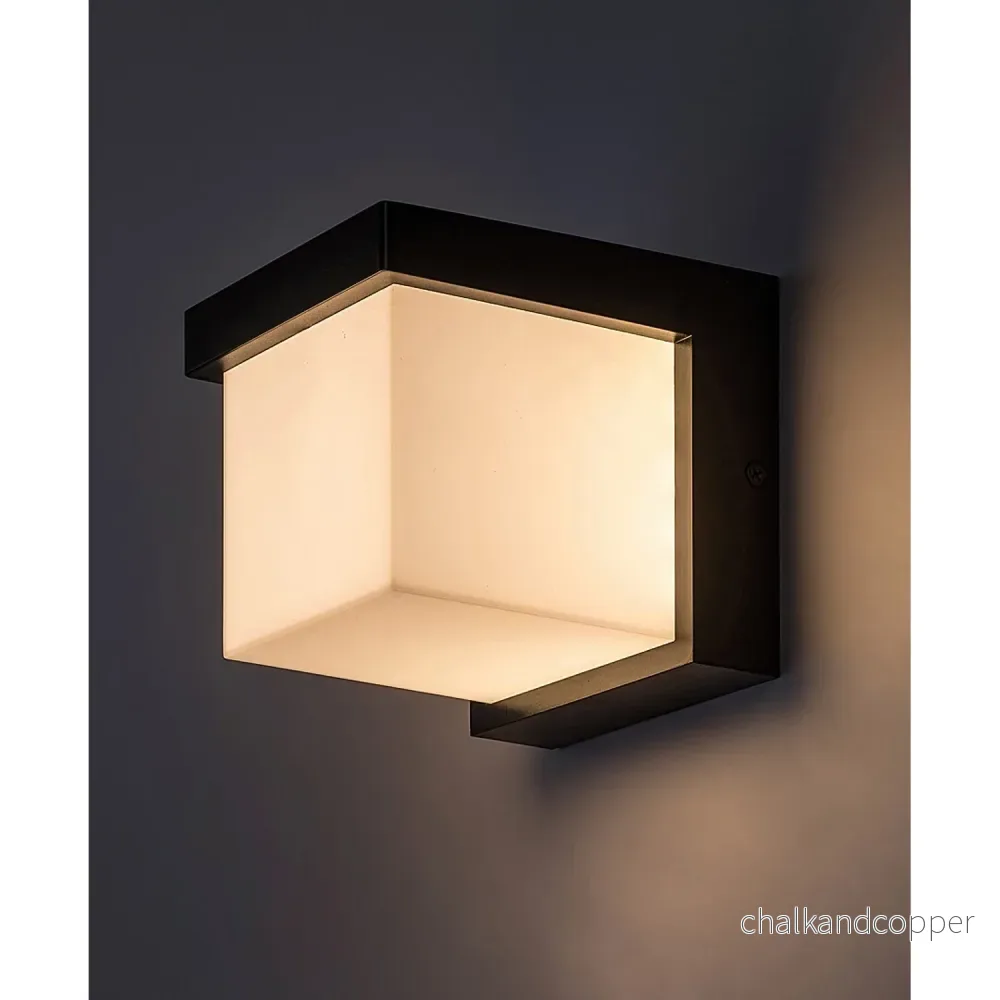 Rabalux lampa, utomhus, väggmonterad, LED 10W, IP54, svart, Andelle - Bild 3