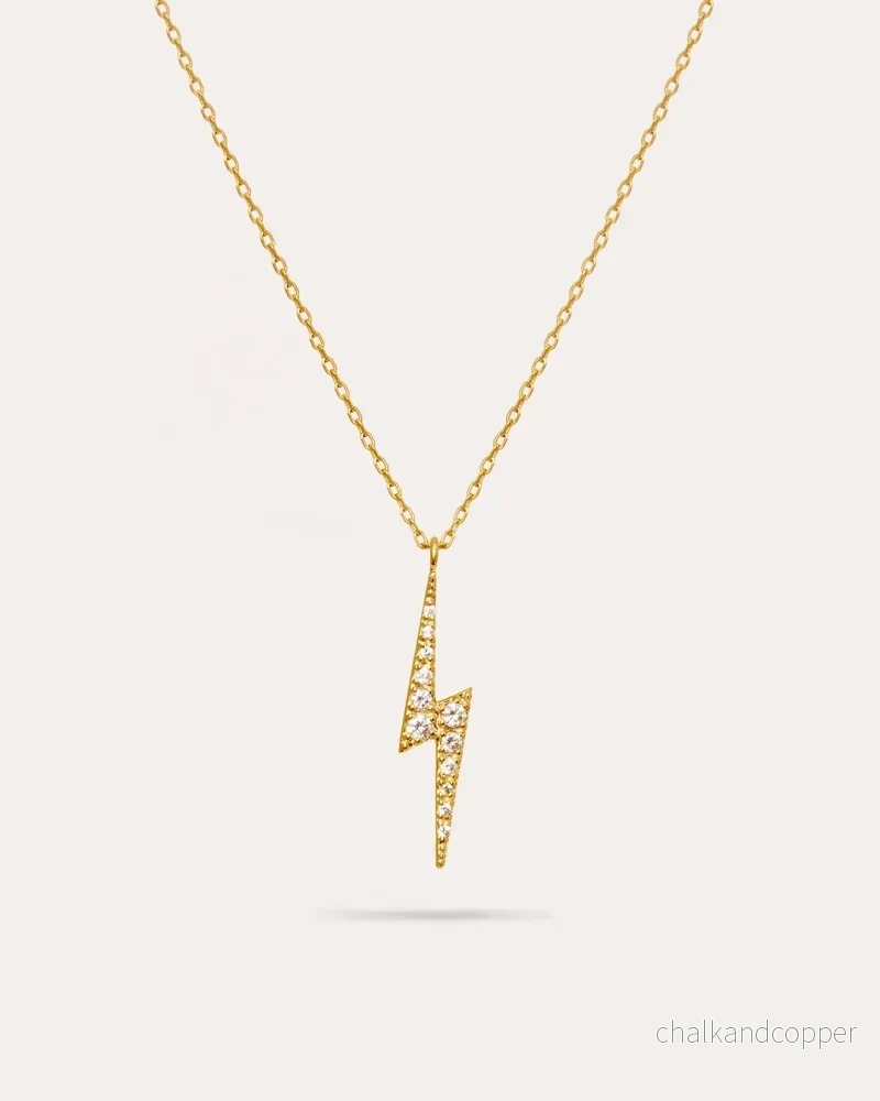 Glam: Flash of Light – Guldhalsband Glam: Flash of Light – Guldhalsband