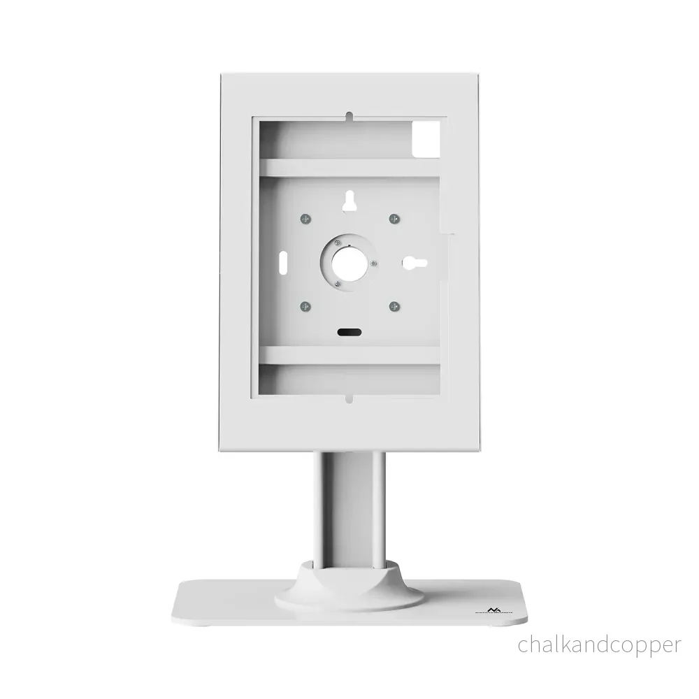 Maclean-reklamhållare för surfplatta, med lås, 10,9–11 tum, iPad Air/Pro, Samsung Tab A- och S-serien, 220×323×22 mm, MC-959 W - Bild 2