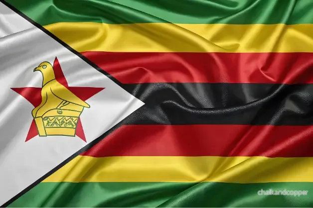 Zimbabwes flagga