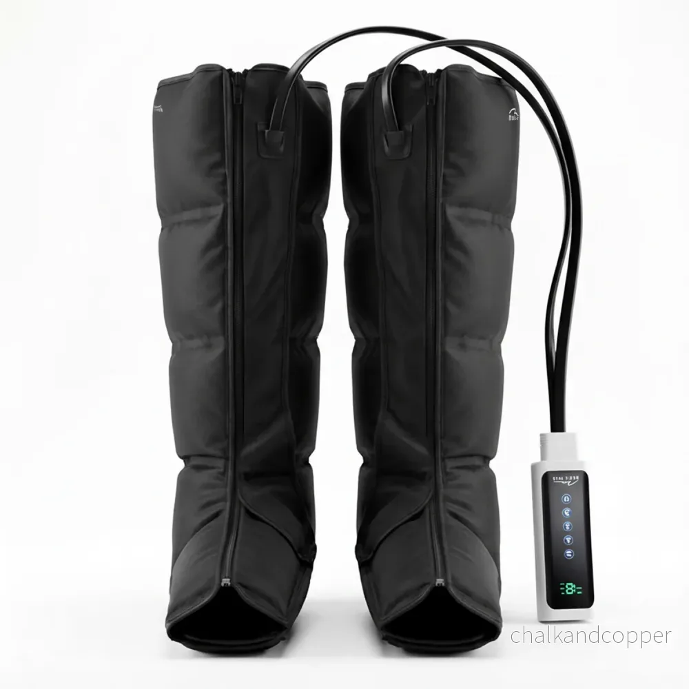 Lymfmassager för benen, trådlös, värmande, Mediatech, MT6542 - Bild 2