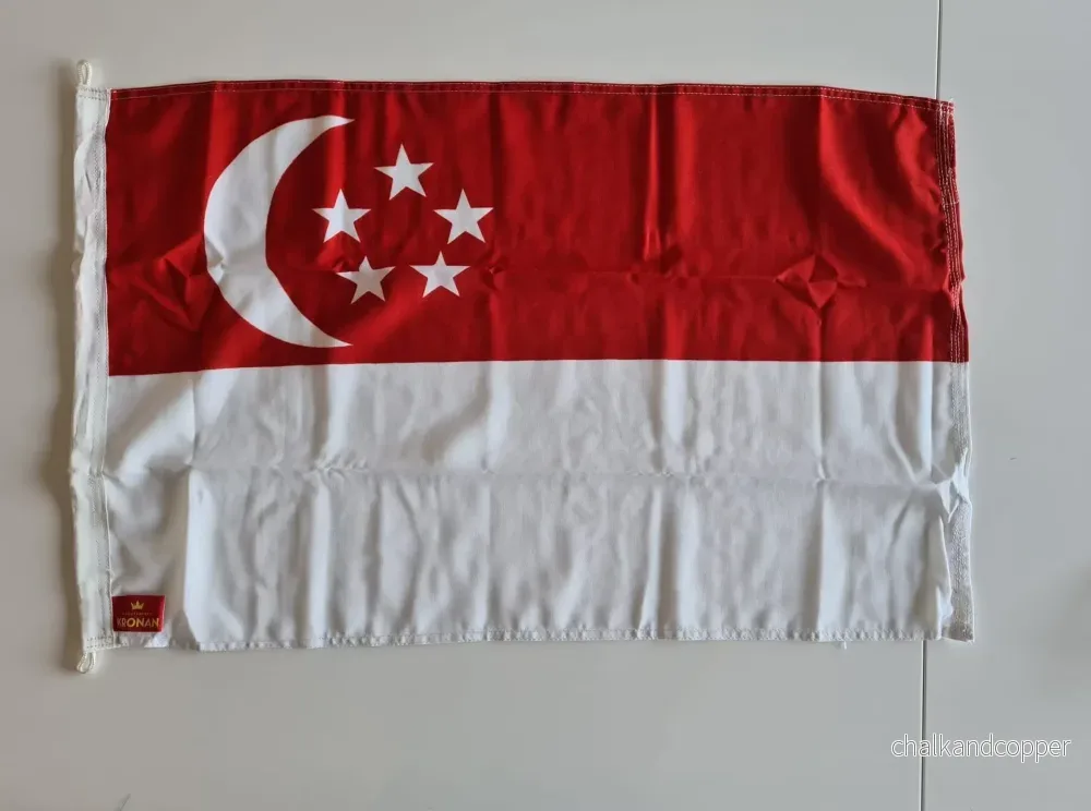 Singapores flagga - Bild 2