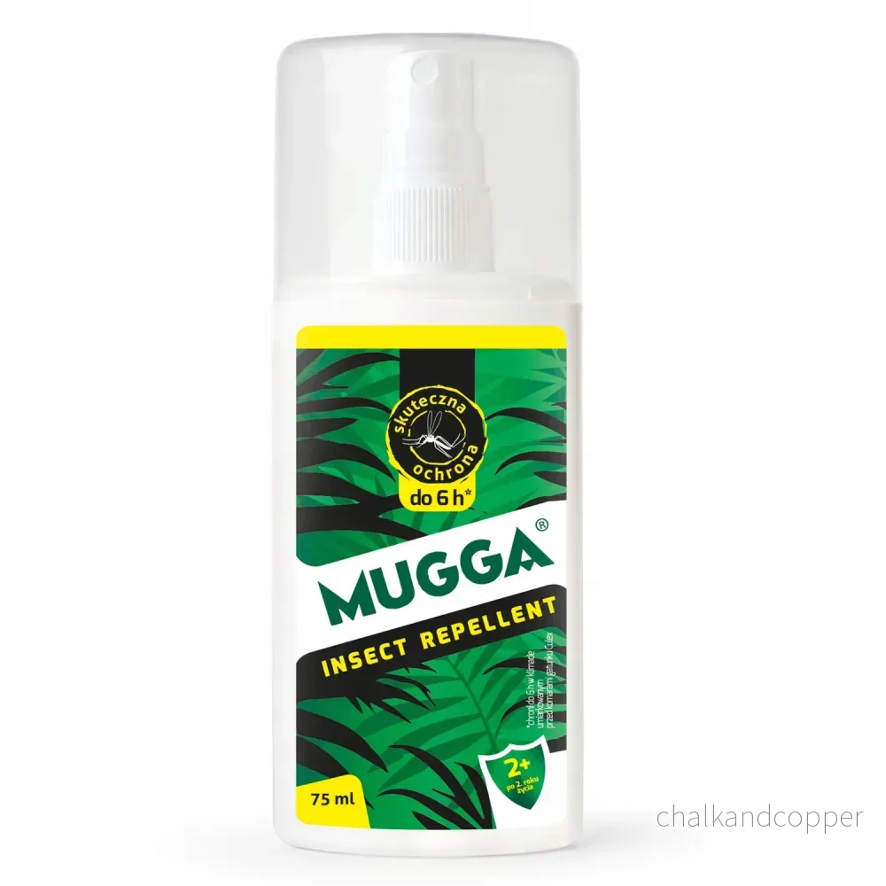 Set 2X MUGGA 50% + 9,5% DEET Family myggmedel - Bild 3