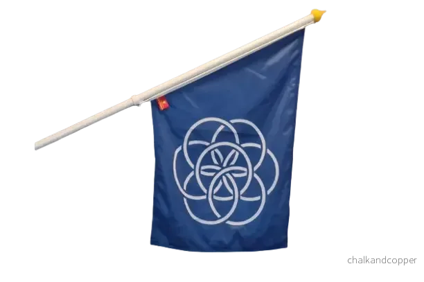 Planet Earth-flagga Planet Earth-flagga
