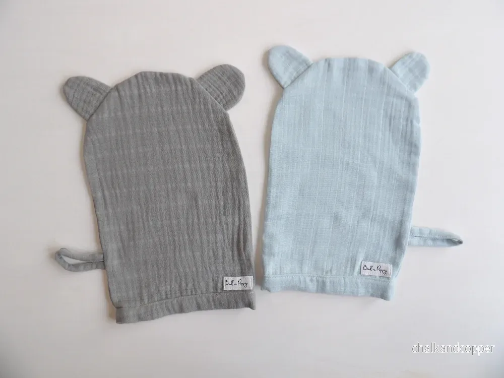 Muslin badvantar 2-pack – Blue Breeze
