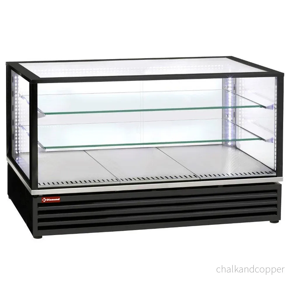 Kyldisplay, EN eller GN, ventilerad, 3 nivåer, SVART - Bild 2