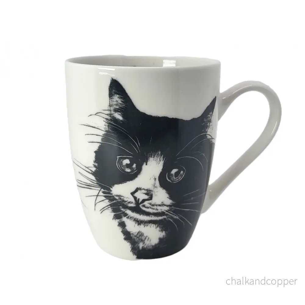 Drottning Isabel porslinsmugg, europeisk katt, 350ml, Q1-05218 - Bild 2