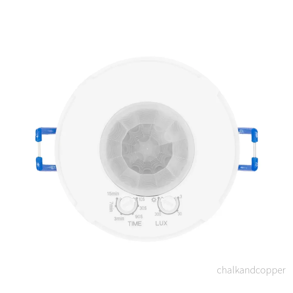 Maclean PIR-rörelsesensor, för infällning, räckvidd 8 m, 600 W/1 200 W, 220–240 V AC, 50/60 Hz, MCE821 - Bild 3