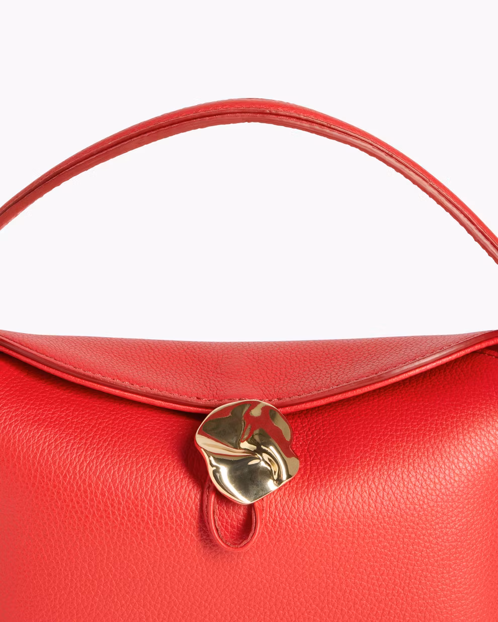 Hanna Mini Bag Grained Leather Cherry Flattered - Bild 3
