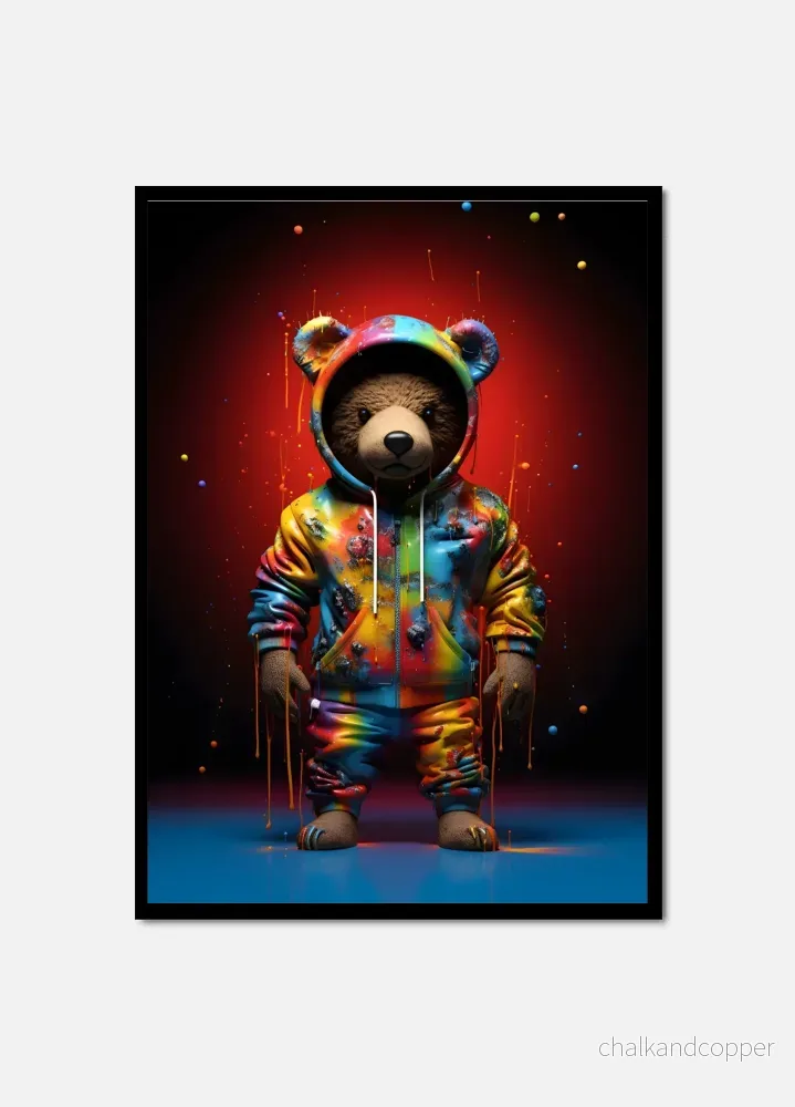 Rainbow Teddy
