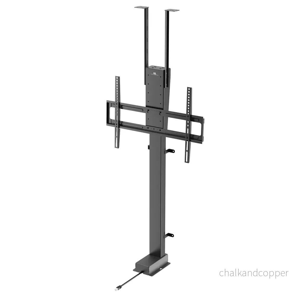 Elektriskt tak- och golvhandtag, utdragbar Maclean, 43''-88''', VESA 600x400, max 60kg, 100-240V AC,50/60Hz - Bild 3