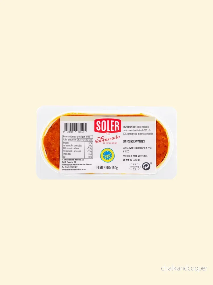 Sobrasada de Mallorca IGP
