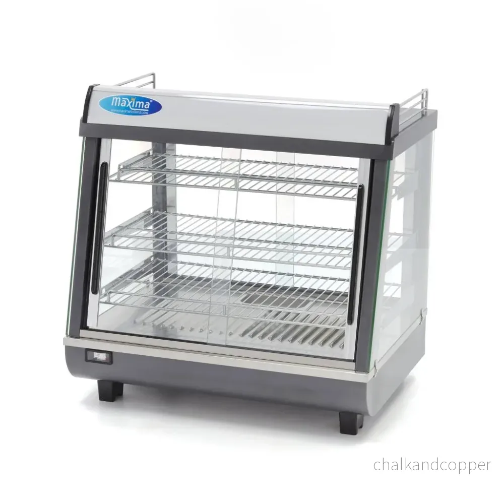 Värmeskåp - Värmedisplay - 96L - 67,5 cm - 3 hyllor