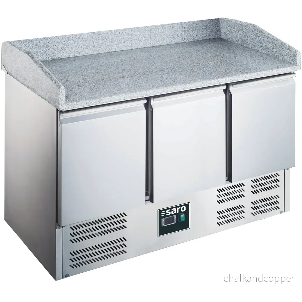 SARO Pizzabord med glasskiva modell ES 903 PZ