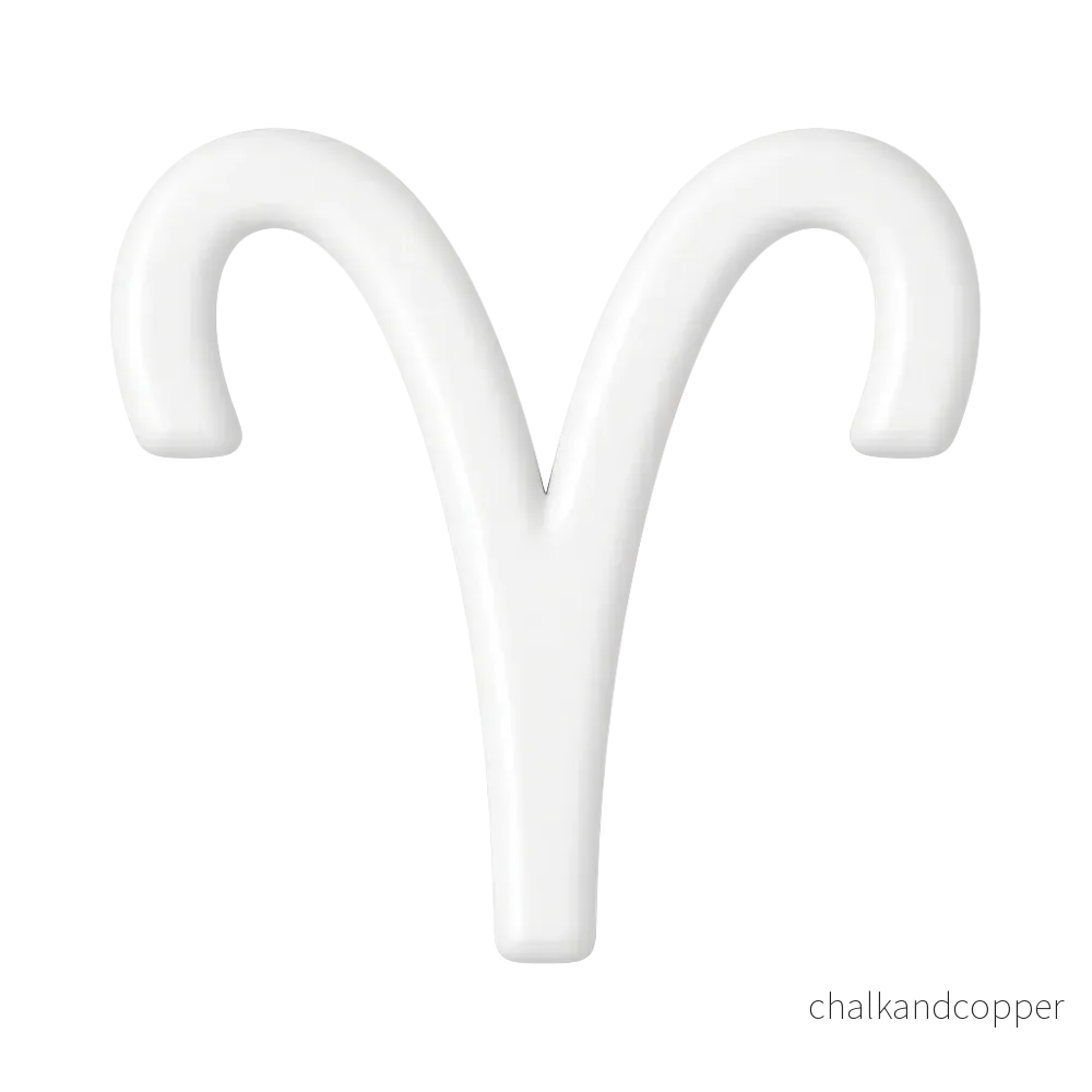 Zodiak Glyf – Aries (Väduren) Zodiak Glyf – Aries (Väduren)