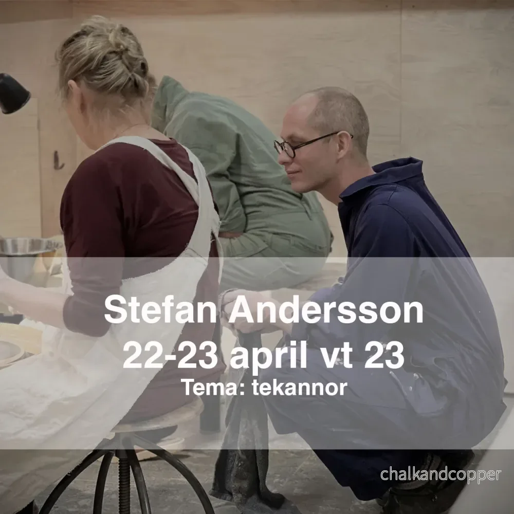 Workshop med Stefan Andersson 22-23 april vt 23 Workshop med Stefan Andersson 22-23 april vt 23