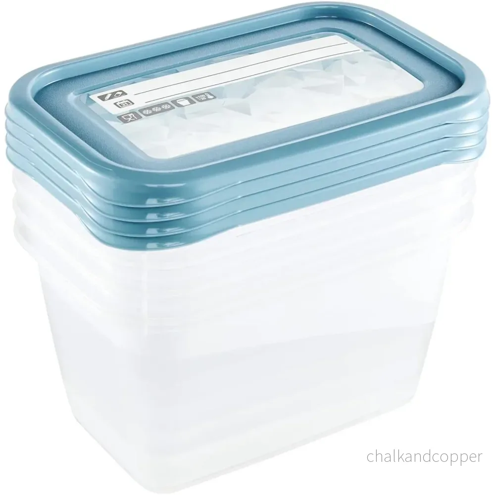Uppsättning med 4 st 750 ml Mia Magic Ice matbehållare Keeeper - Bild 2