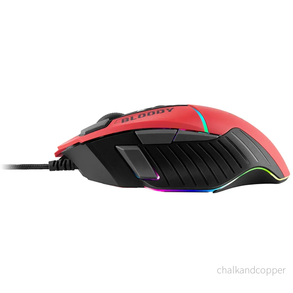 Mysz A4TECH BLOODY W95Max USB Sport Röd A4TMYS47257 - Bild 2