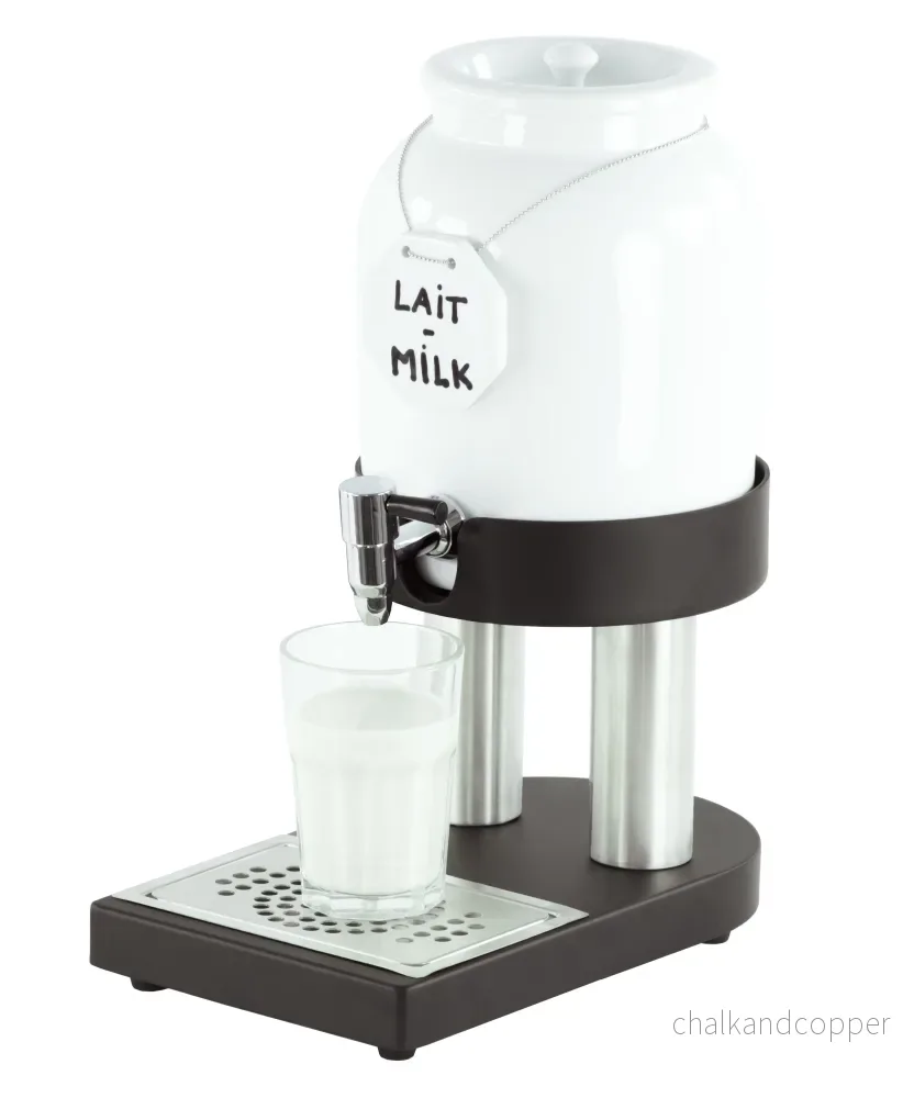 Kall mjölkautomat i porslin 4 L Kall mjölkautomat i porslin 4 L