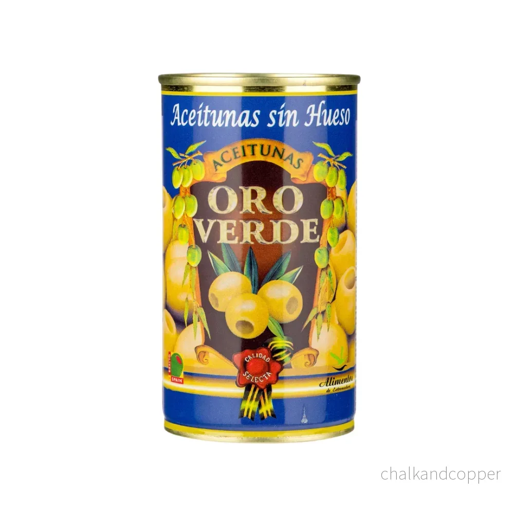 Oro Verde Manzanillaoliver Gröna Utan Kärna 350g