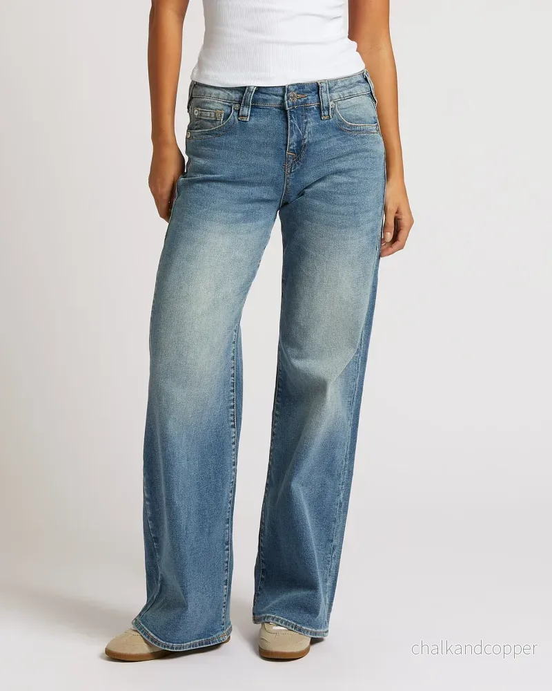 True Religion Jeans – Bobbi Baggy Jean Medium wash True Religion Jeans – Bobbi Baggy Jean Medium wash