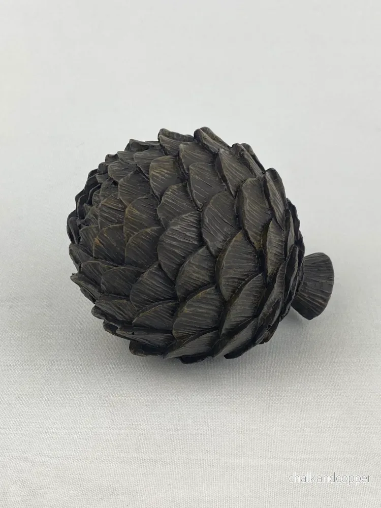 Kronärtskocka antracitgrå