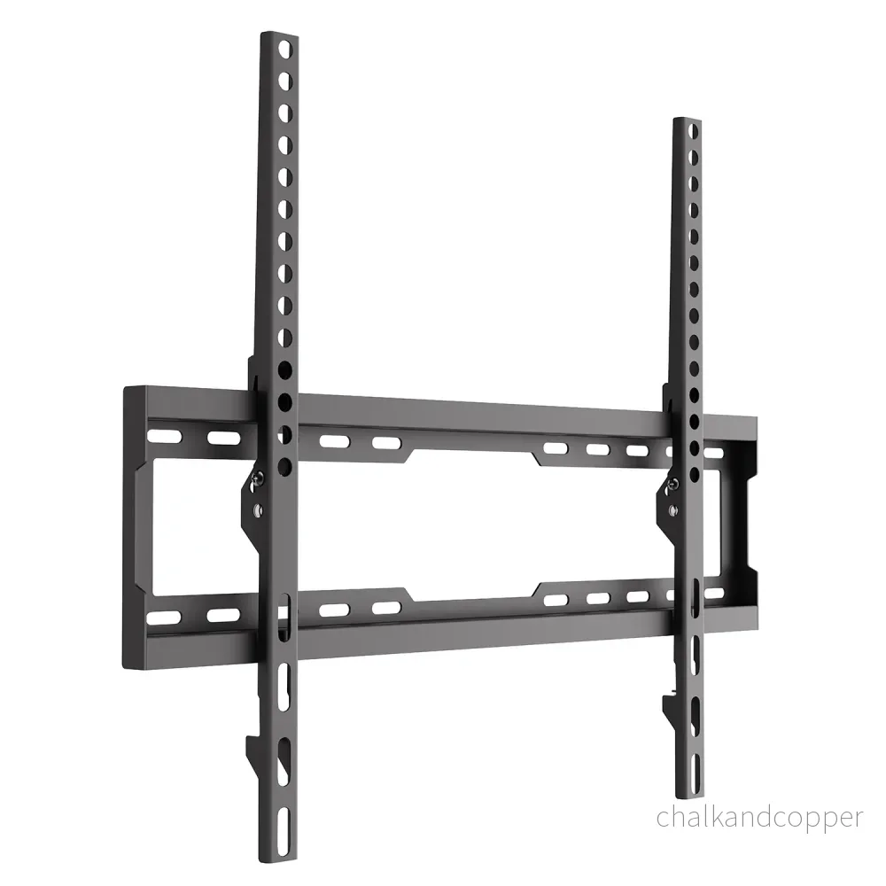 TV-fäste/hängare Maclean, max VESA 600x400, 37–86 tum, upp till 45 kg, svart, lutningsjustering 0°–-8°, MC-188 - Bild 2