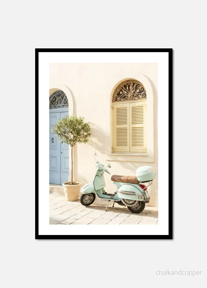 Sunlit Italian Street