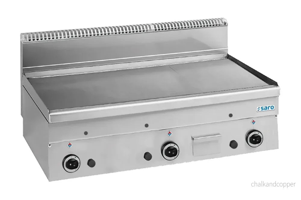 SARO Gasgrillplatta Slät Bordsskiva 1000×600 Modell GFT106L
