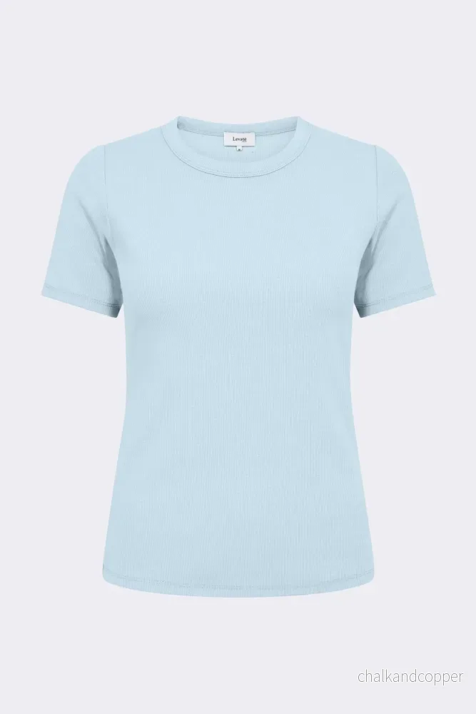 LR-Numbia 5 T-Shirt Light Blue Levete Room