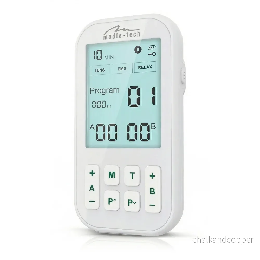 Massageapparat och elektrostimulator för muskler, TENS/EMS, 3-i-1-stimulering, Mediatech, MT6543 - Bild 2