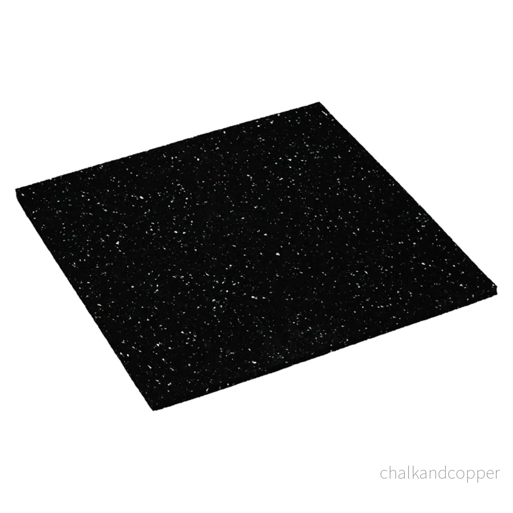 Anti-vibrationsmatta under hushållsapparater, gummi, 60x60cm, Scanpart