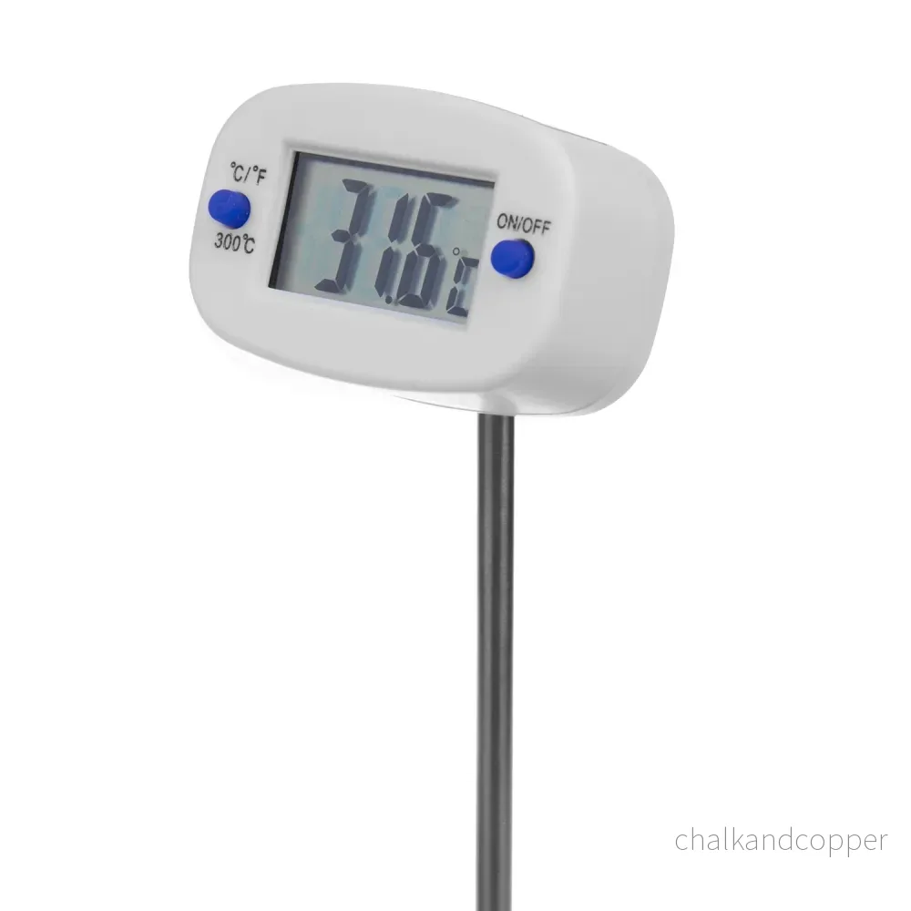 Livsmedelstermometer/sond, GreenBlue, sondlängd 15 cm, temperaturområde -50°C till +300°C, noggrannhet 0,1°C, GB382, 3 st - Bild 2
