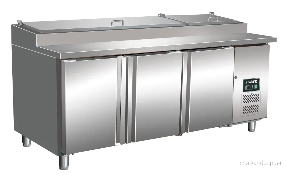 SARO Ventilerat förberedelsebord – 1/3 GN modell SH 3070