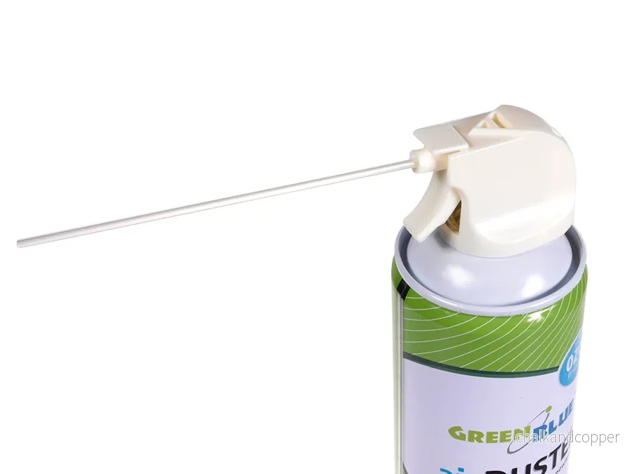 GreenBlue GB400 tryckluft 400ml pistolförstoftare - pistolspray - Bild 3