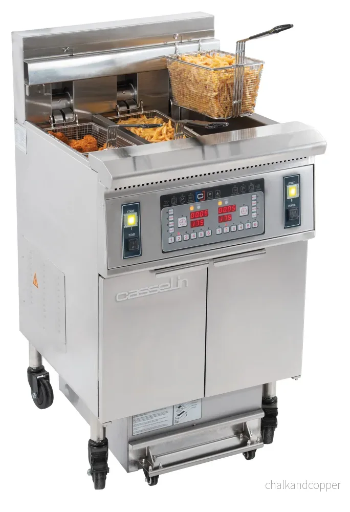 Elfritös med filtrering 12 + 22 liter 8,5+17kW