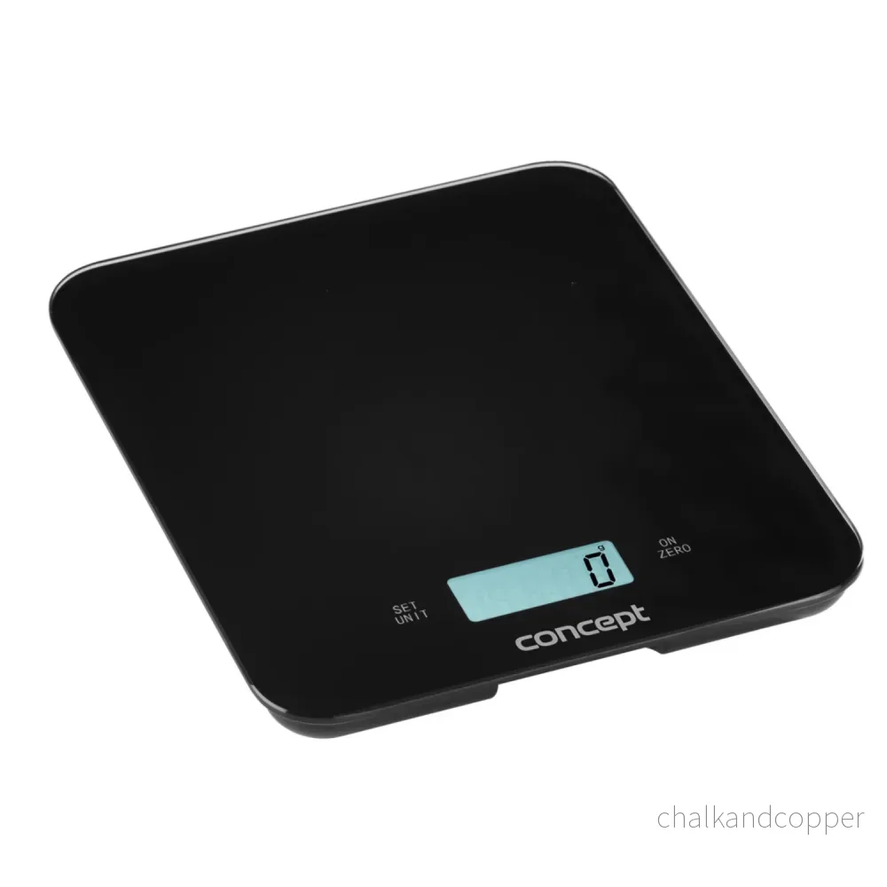 Köksvåg digital 15 kg LCD Concept svart VK5712