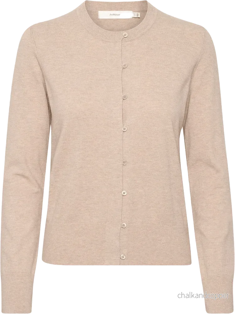 Kellsie Cardigan Haze Melange InWear Kellsie Cardigan Haze Melange InWear