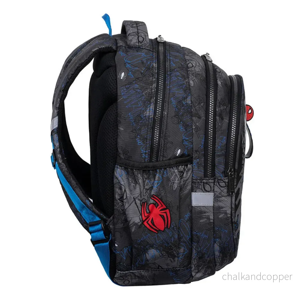 Spiderman Coolpack-skolryggsäck, storlek Jerry (15 tum), formad rygg, 3 rymliga fack, förstärkt botten, F029777 - Bild 2