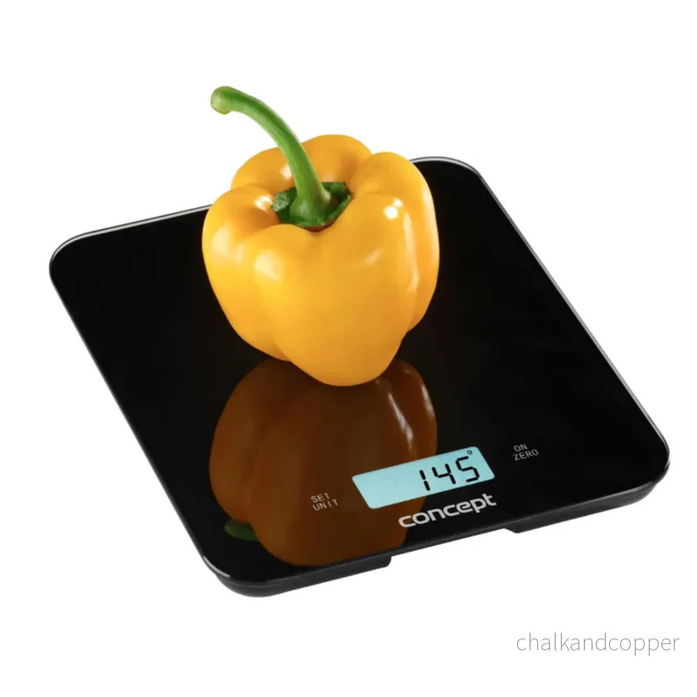 Köksvåg digital 15 kg LCD Concept svart VK5712 - Bild 3