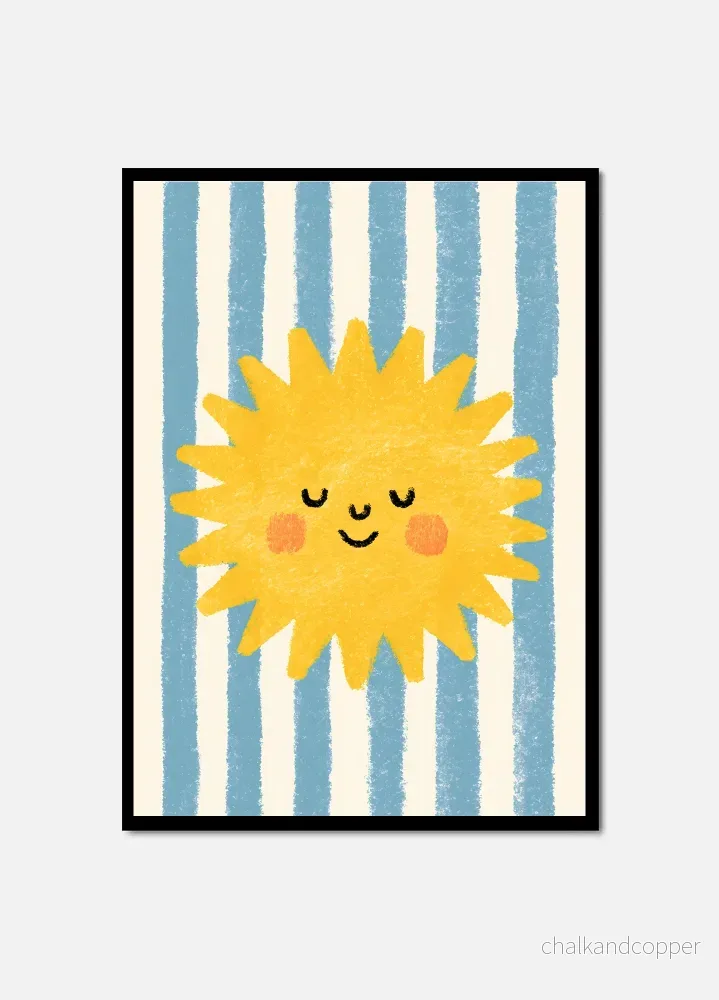 Happy Sun – Blue Happy Sun – Blue