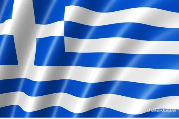 Greklands flagga