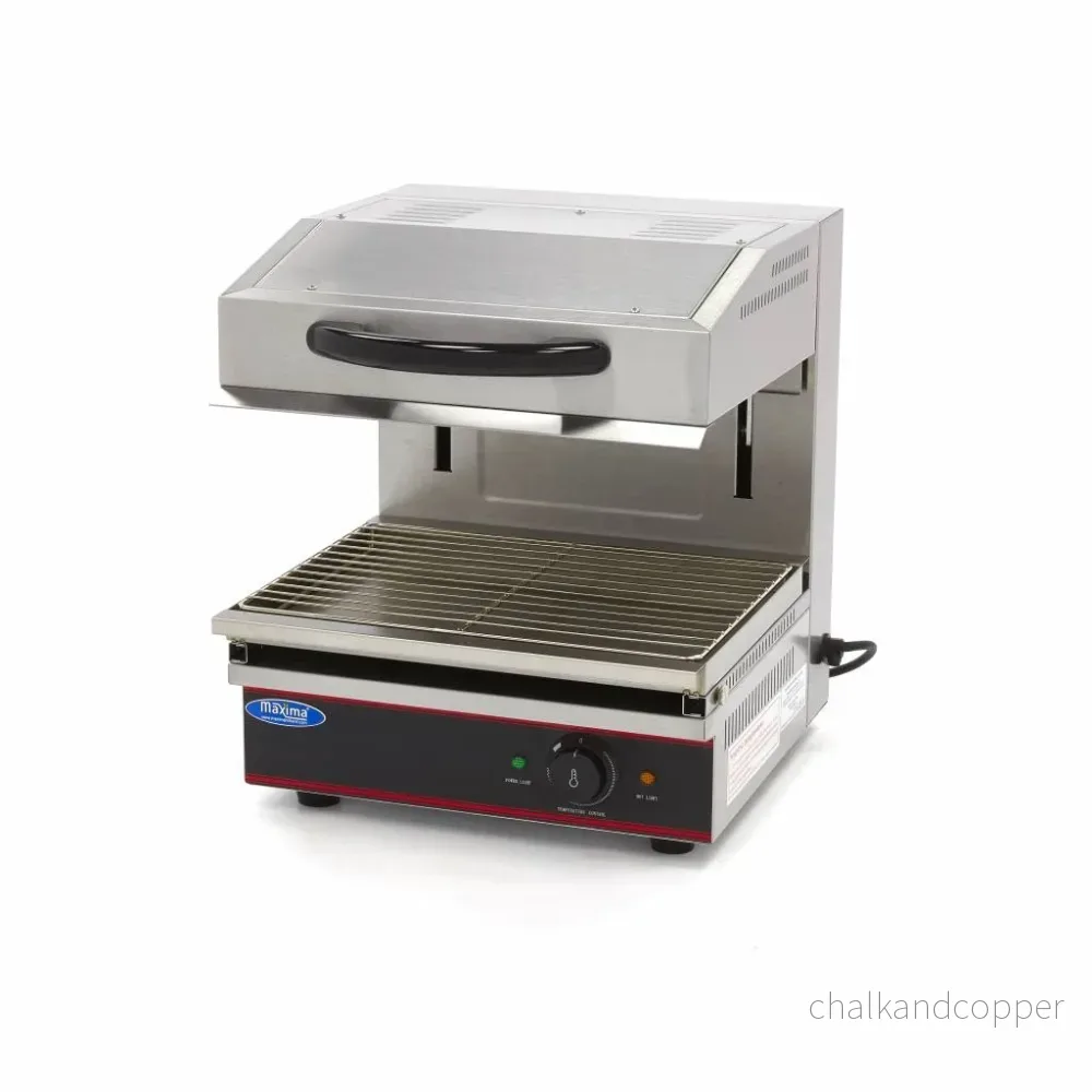 Salamandergrill - 44 x 32 cm - 2800 W - med lyft