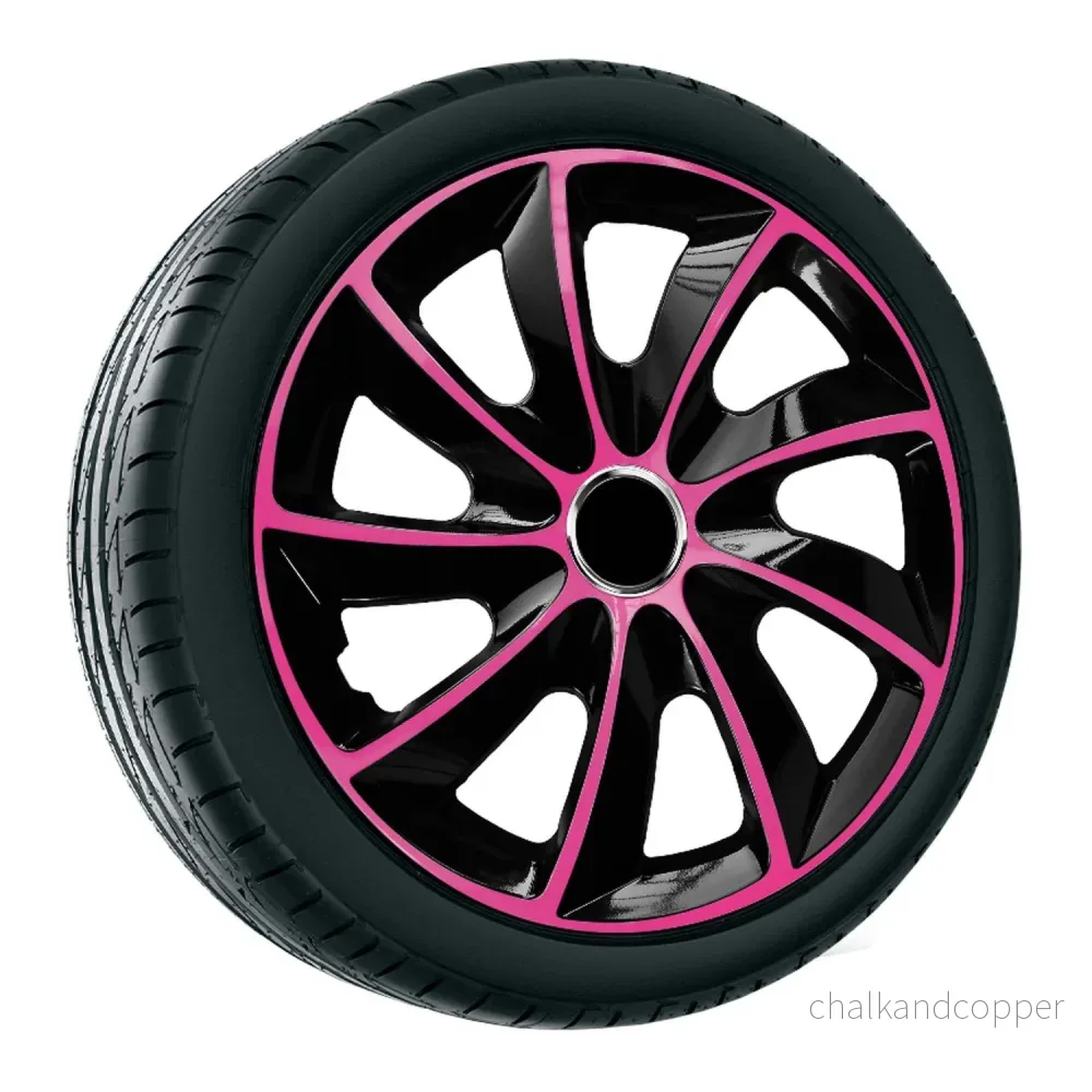 Mössor 14" NRM EXTRA STIG PINK BLACK rosa/svart 4 st - Bild 2