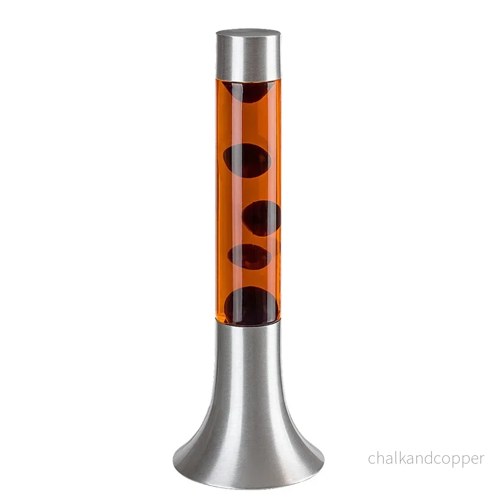 Rabalux LED-lavalampa, 25W, 3000 K, orange, Poppilol