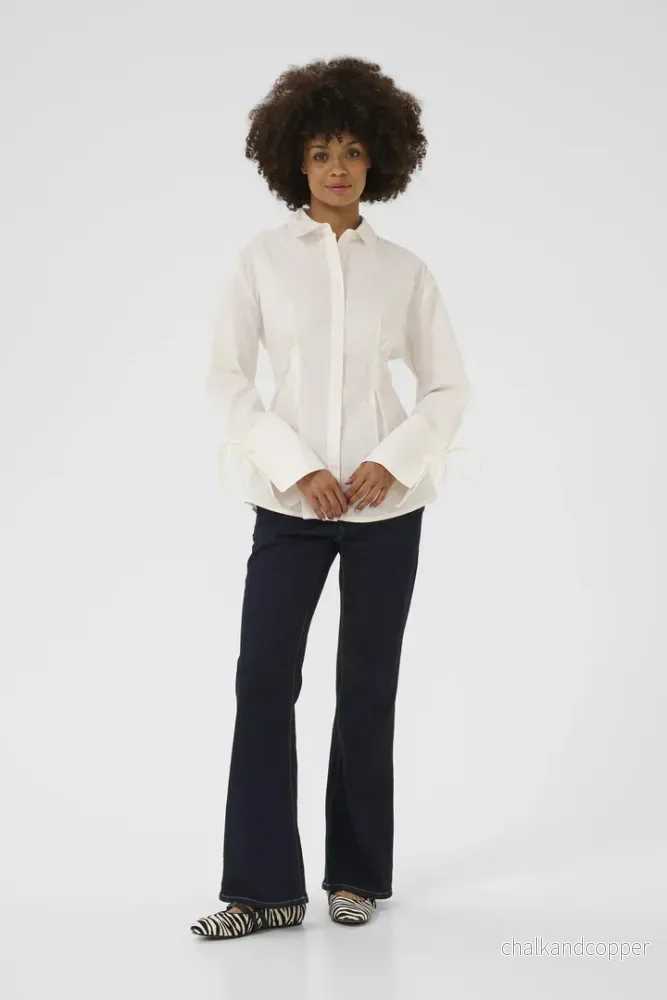 Allison Olena Fitted Shirt Spring Gardenia Culture - Bild 3