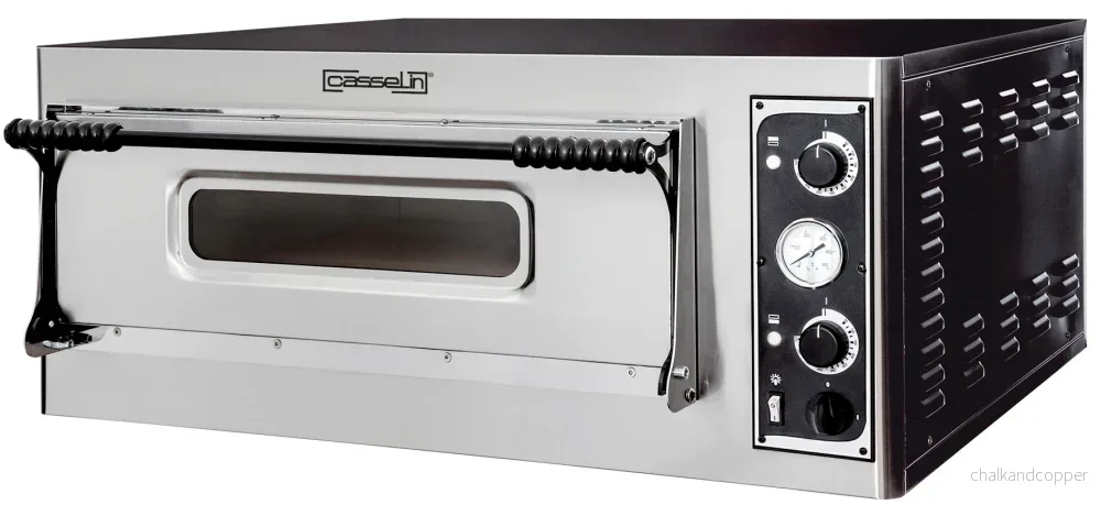 Elektrisk pizzaugn 6 pizzor 32 cm