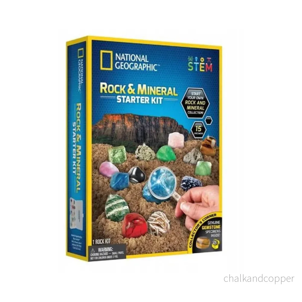 National Geographic - startpaket för stenar och mineraler - Bild 2